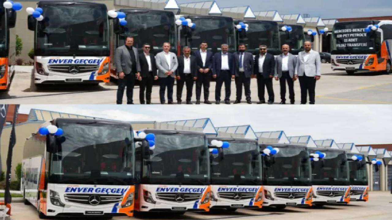Sektör krizdeyken dev hamle geldi: Türk turizm firması 200 tane sıfır otobüs satın aldı! 1